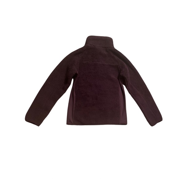 Columbia women’s purple fleece Sherpa zip up jacket size medium - Picture 4 of 5